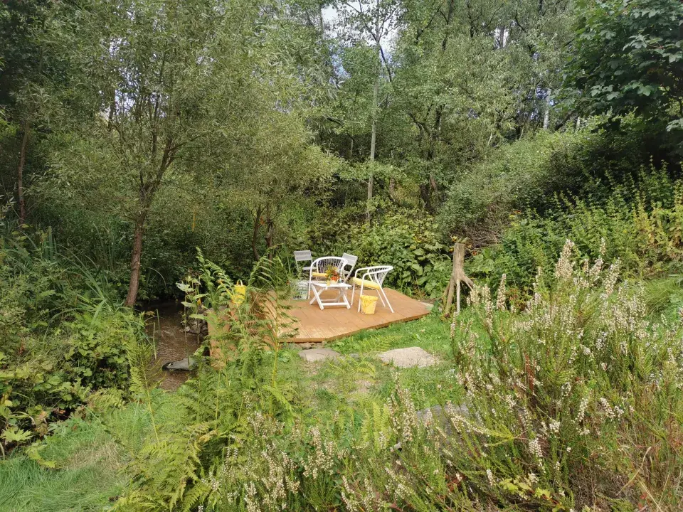 Ferdinandovy zahrady: Proměna zahrady u potoka