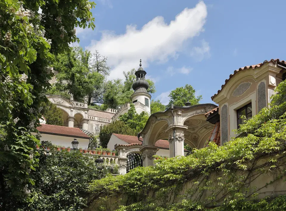 Ledeburská zahrada pod Pražským hradem
