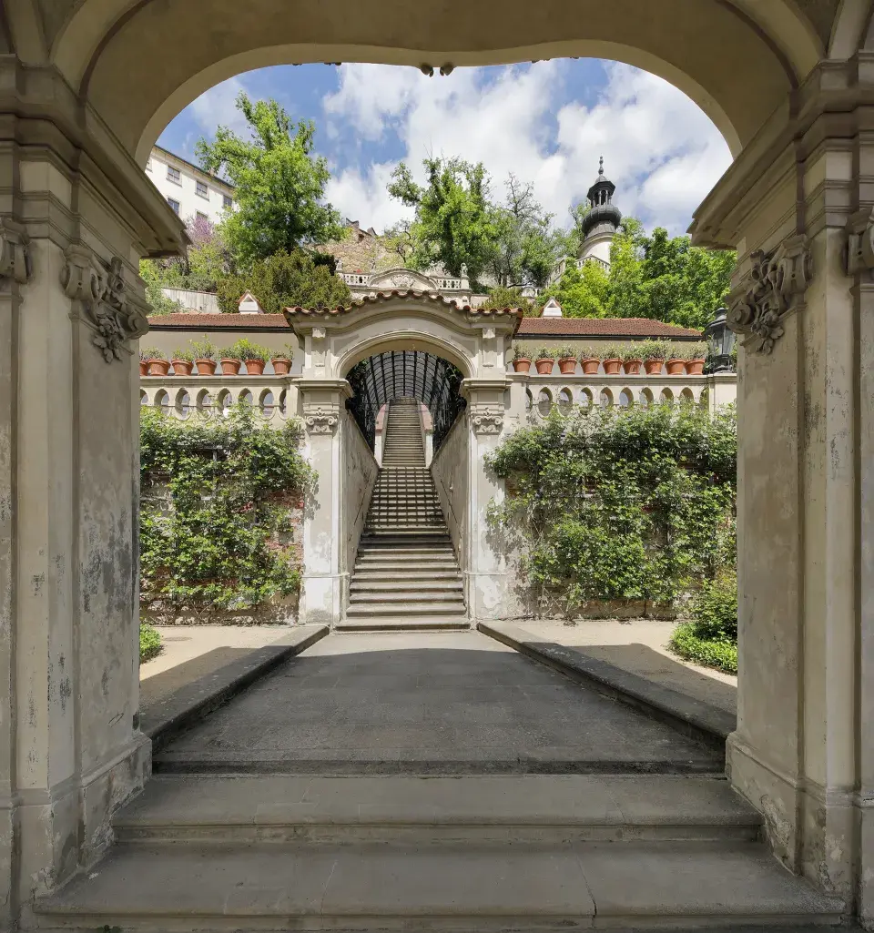 Ledeburská zahrada pod Pražským hradem