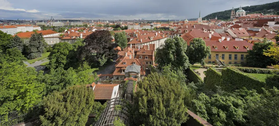 Ledeburská zahrada pod Pražským hradem