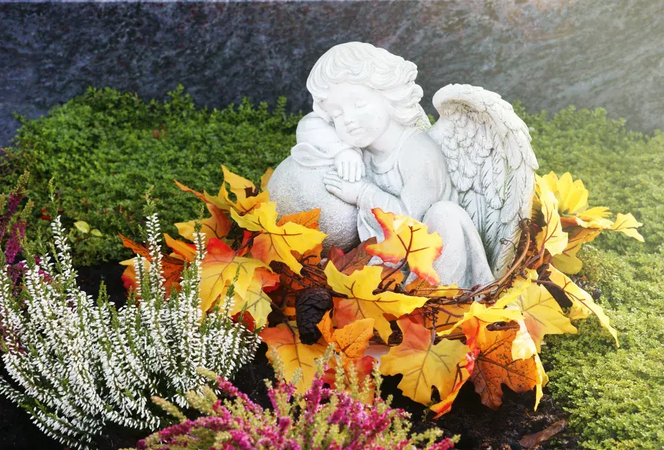 výzdoba hrobu za pár korun