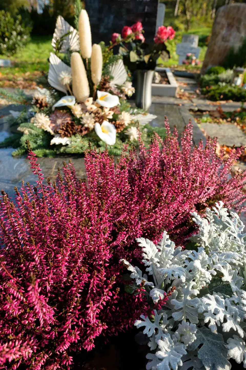 výzdoba hrobu za pár korun