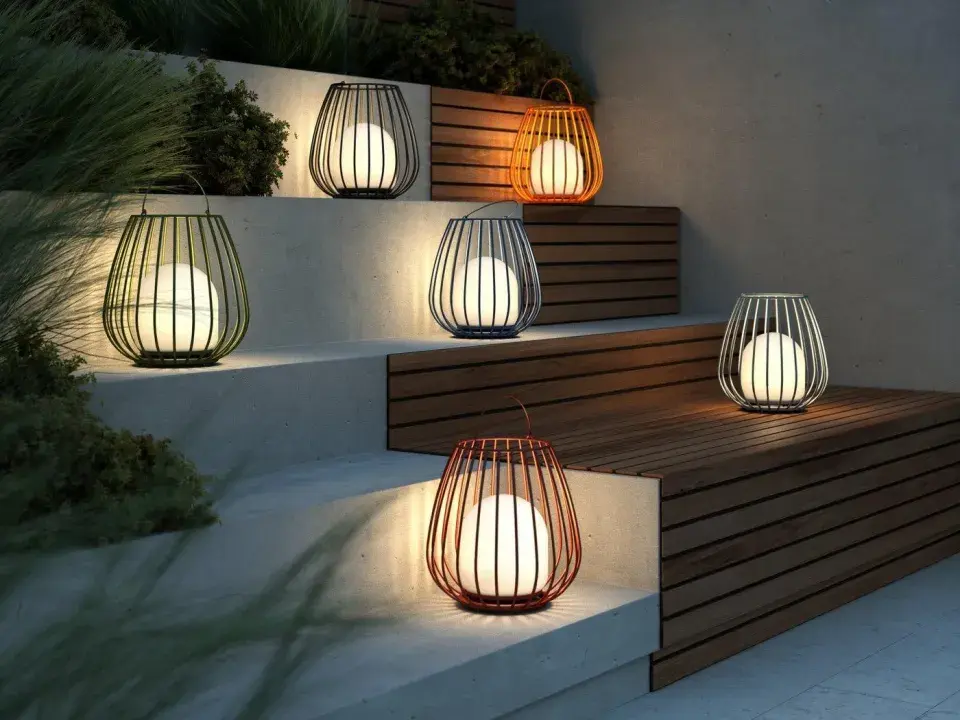 Jim To-Go venkovní bateriové svítidlo Orange - NORDLUX