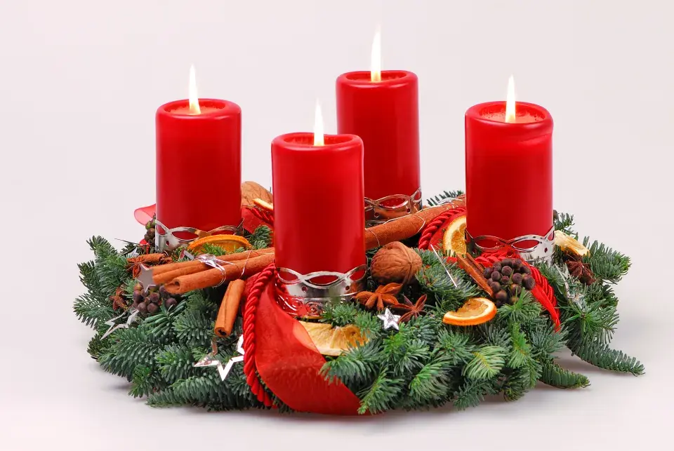 Staročeský adventní věnec