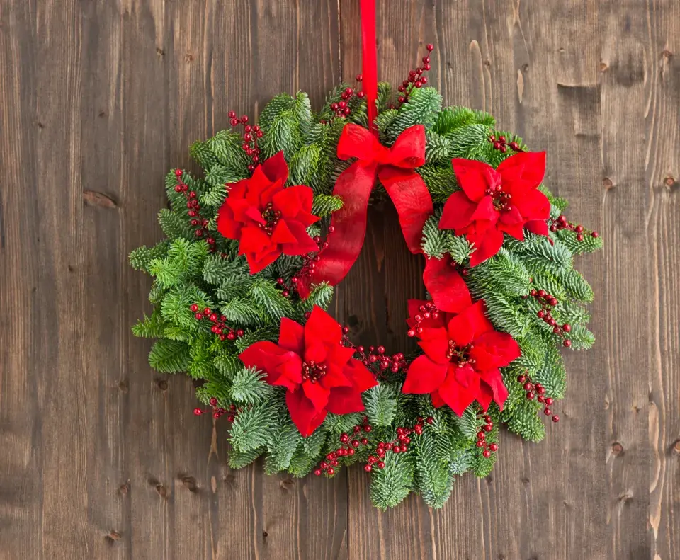 Závěsný věnec na dveře