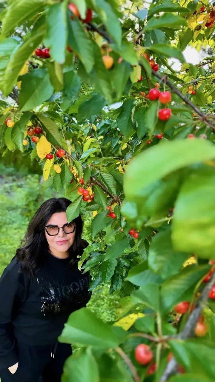 Ilona Csáková a její zahrada