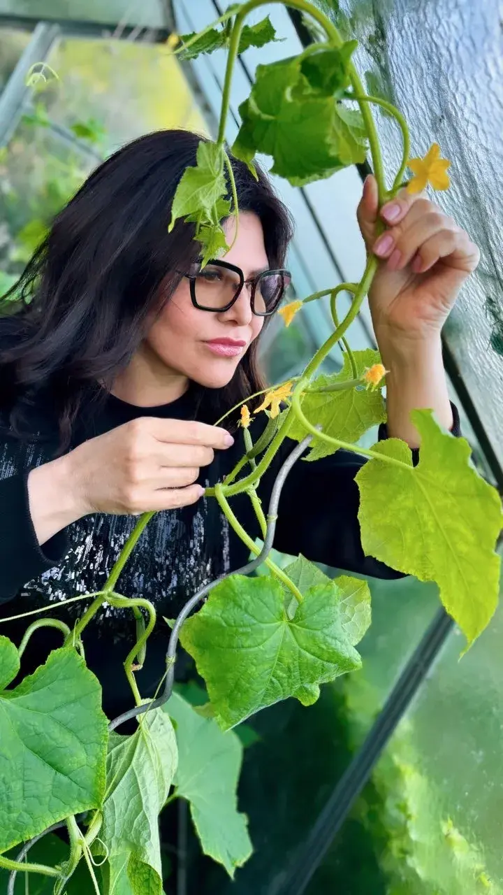 Ilona Csáková a její zahrada