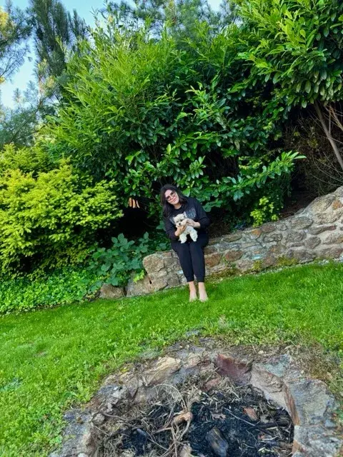 Ilona Csáková a její zahrada