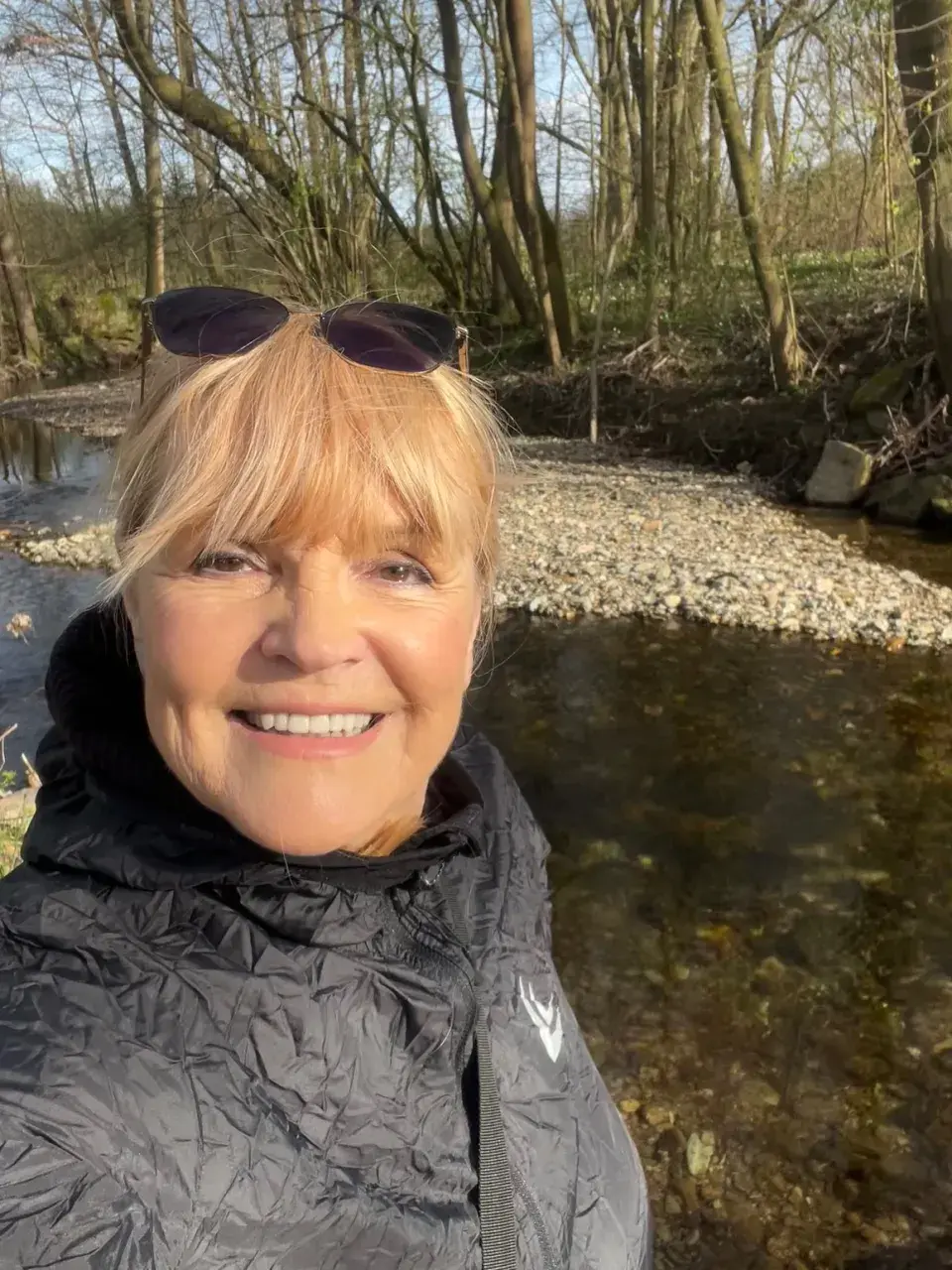 Návštěva rodné zahrady  Věry Martinové a její sestry Lenky Slavíkové