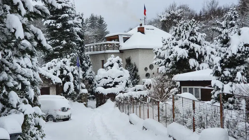 Na návštěvě zahrady u horolezce Radka Jaroše