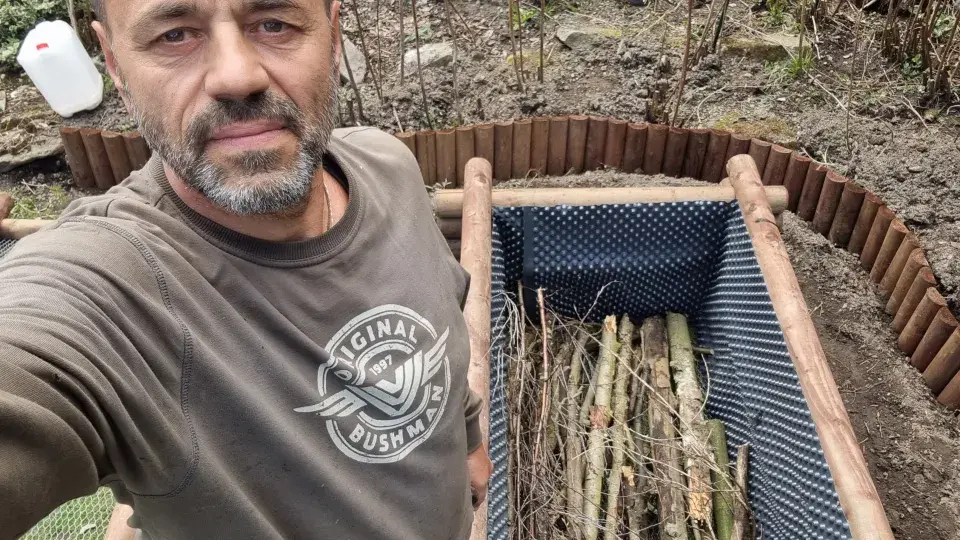 Na návštěvě zahrady u horolezce Radka Jaroše