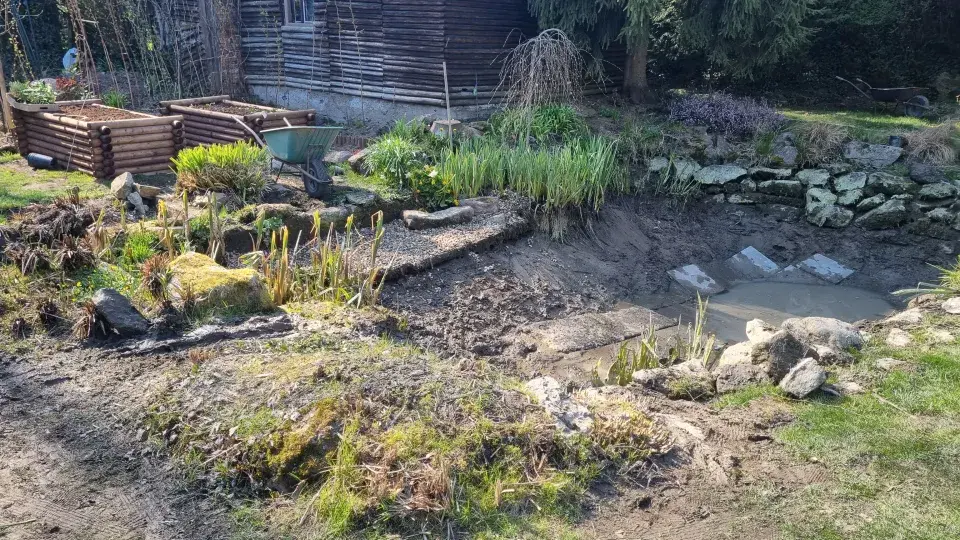 Na návštěvě zahrady u horolezce Radka Jaroše