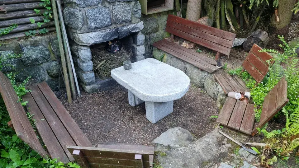 Na návštěvě zahrady u horolezce Radka Jaroše