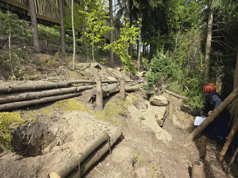 Na návštěvě zahrady u horolezce Radka Jaroše