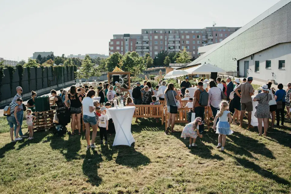Komunitní zahrada Centra Černý Most