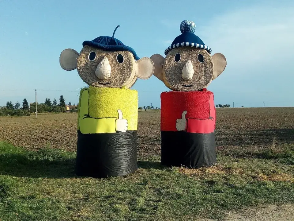 Slamáci obec Jakubov