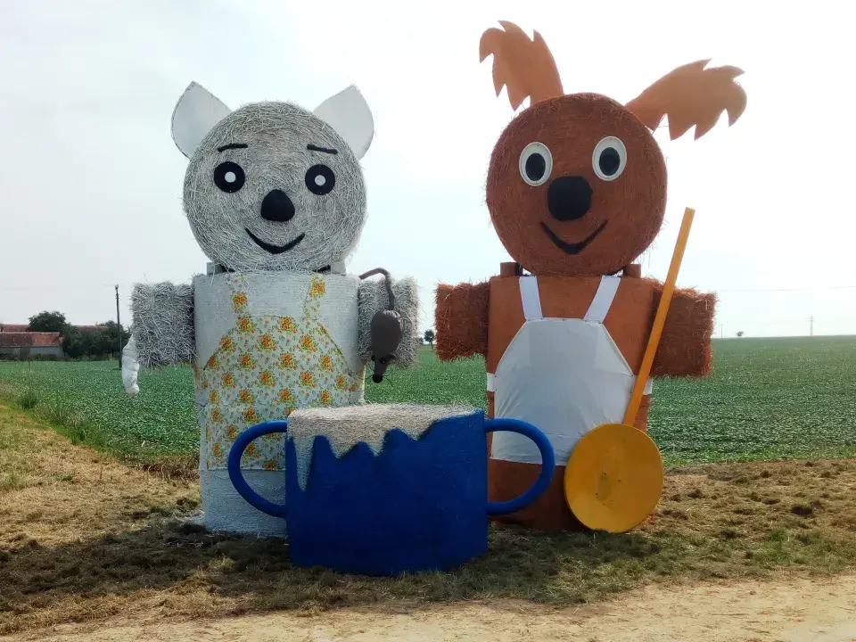 Slamáci obec Jakubov