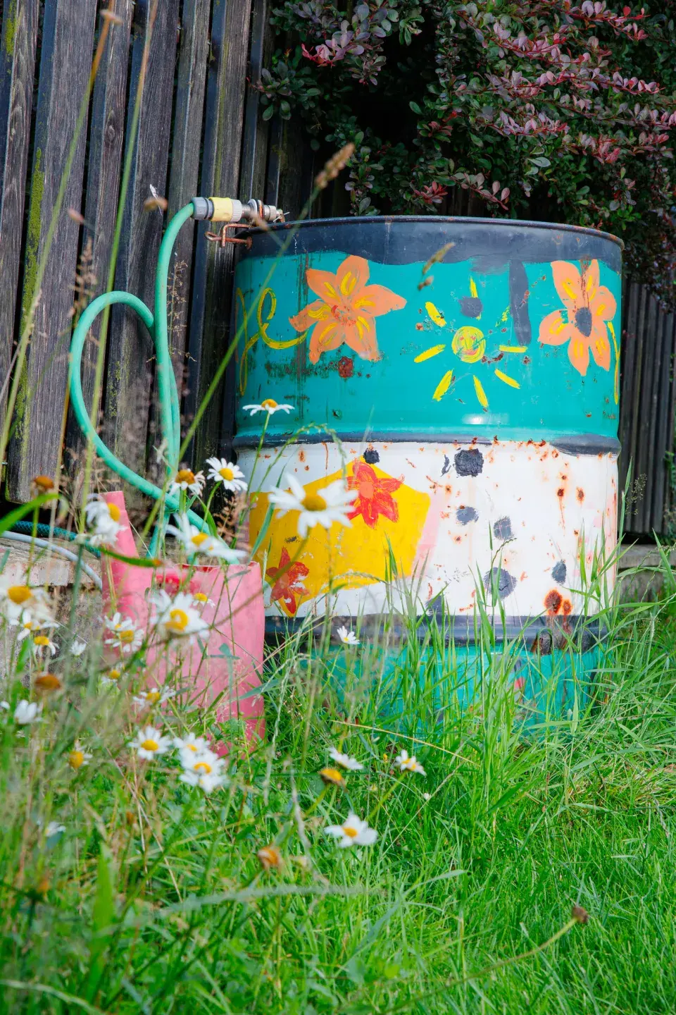 Návštěva zahrada čtenářky