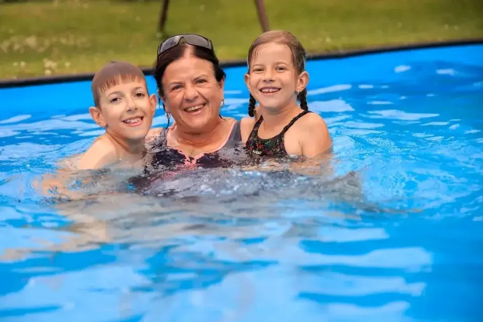 Návštěva zahrada čtenářky