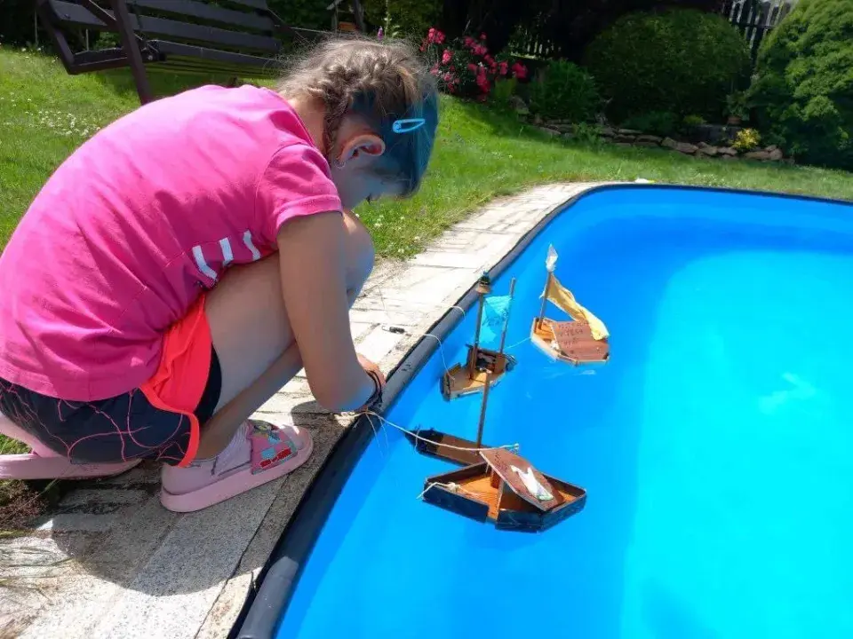 Návštěva zahrada čtenářky