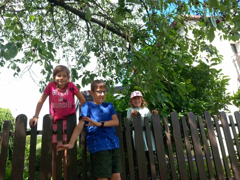 Návštěva zahrada čtenářky