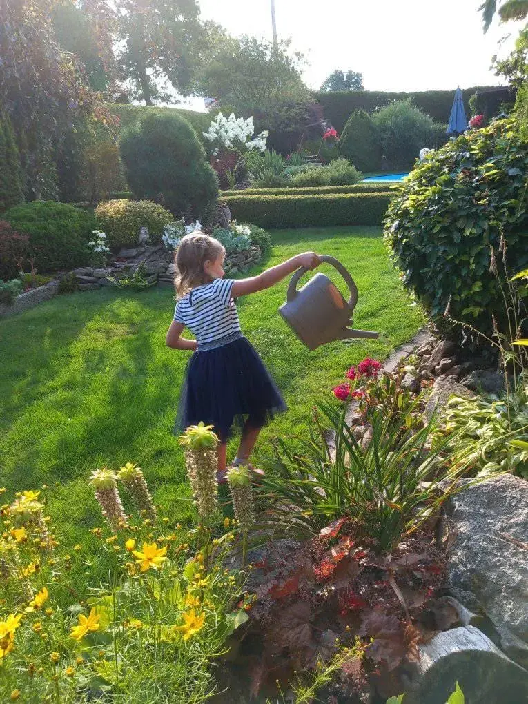 Návštěva zahrada čtenářky