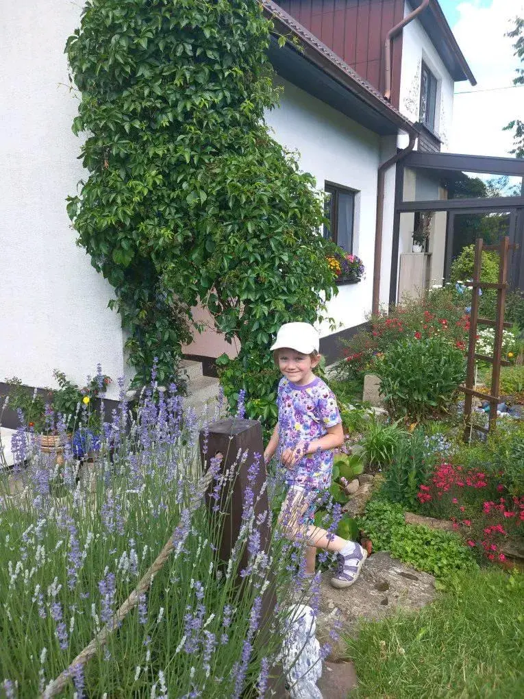 Návštěva zahrada čtenářky