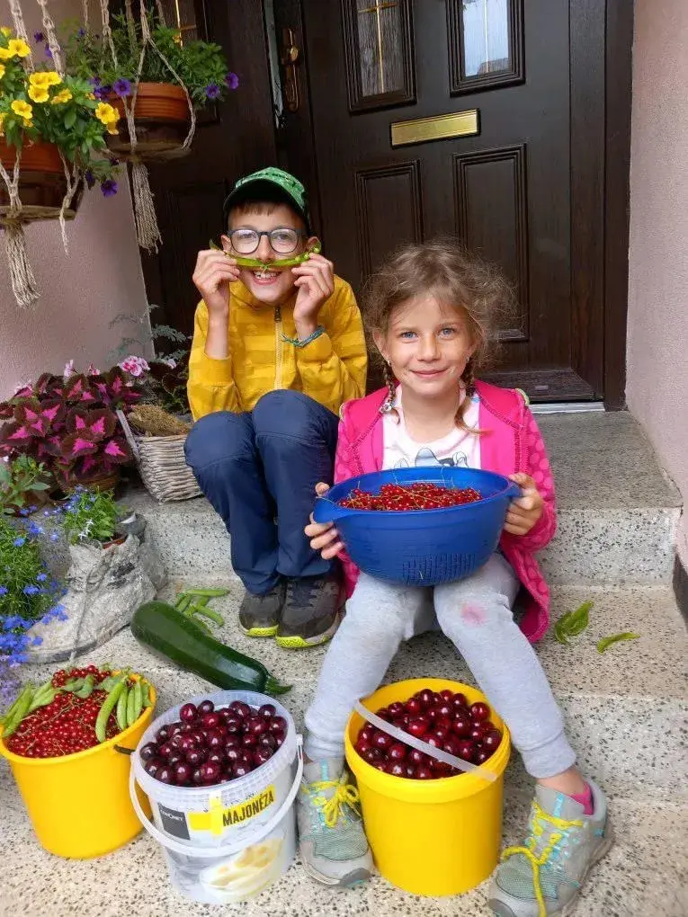 Návštěva zahrada čtenářky