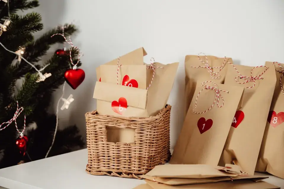adventní kalendář DIY