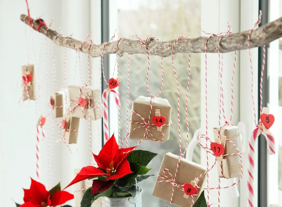 adventní kalendář DIY