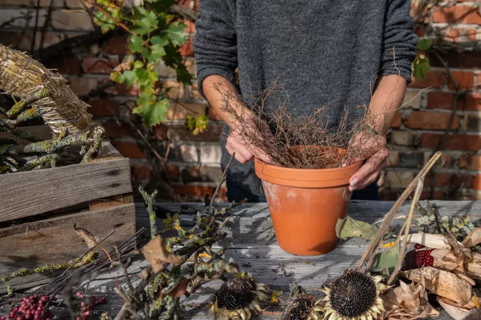 krmítko květináč