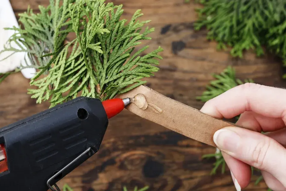 DIY vánoční svícen