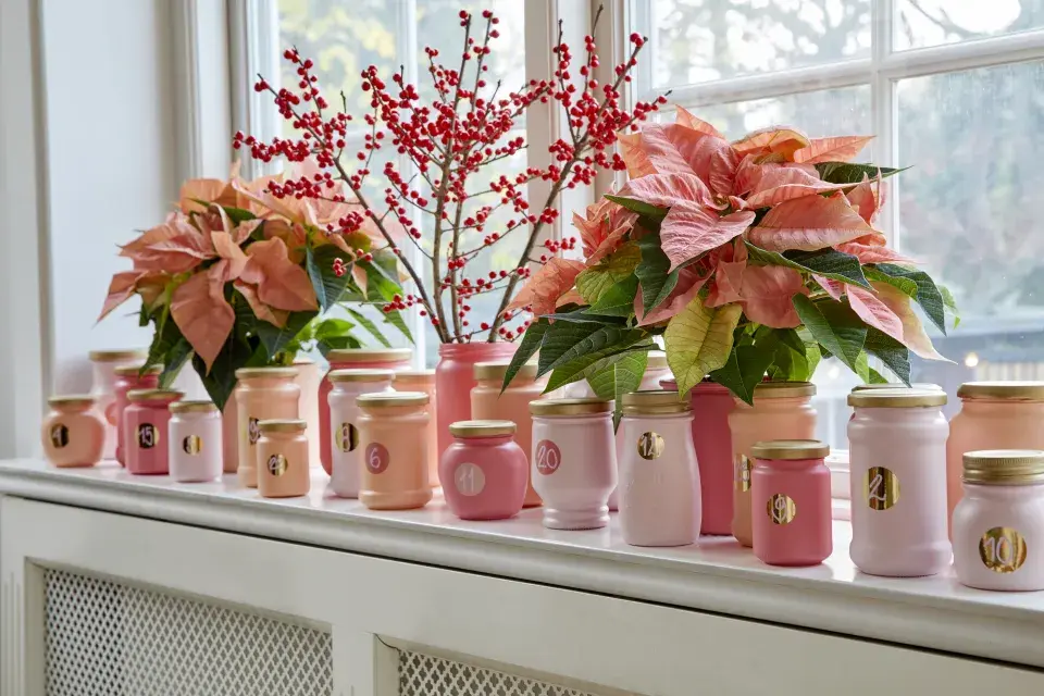 adventní kalendář DIY