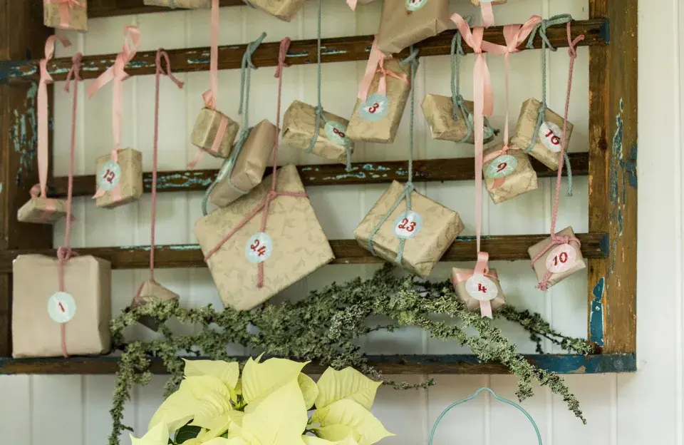 adventní kalendář DIY