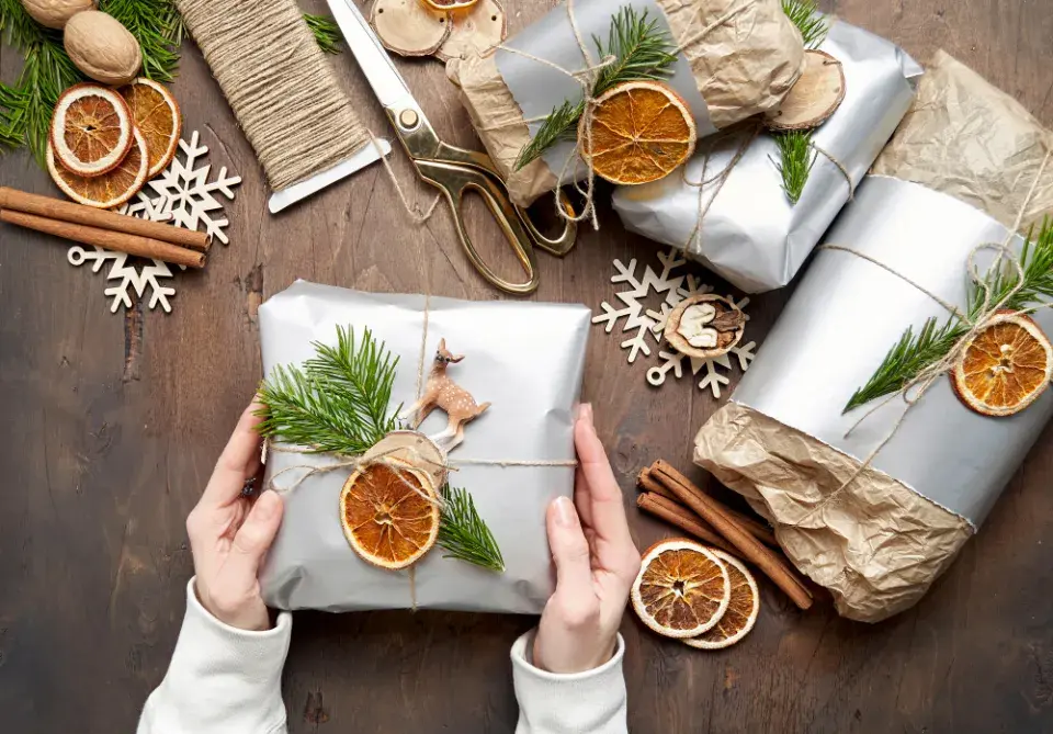 Vánoční dekorace.