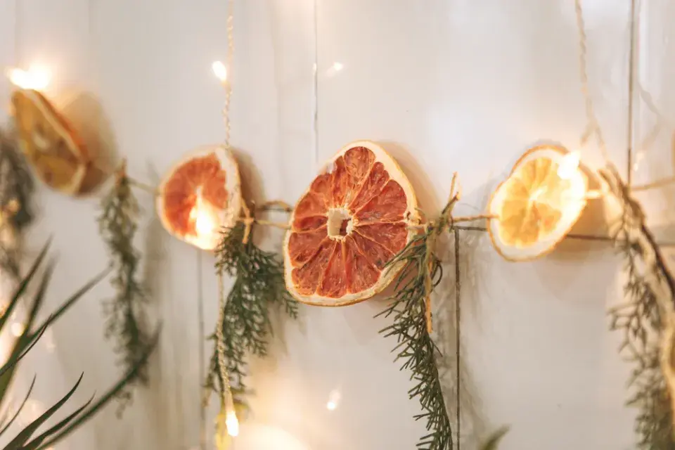 Vánoční dekorace.