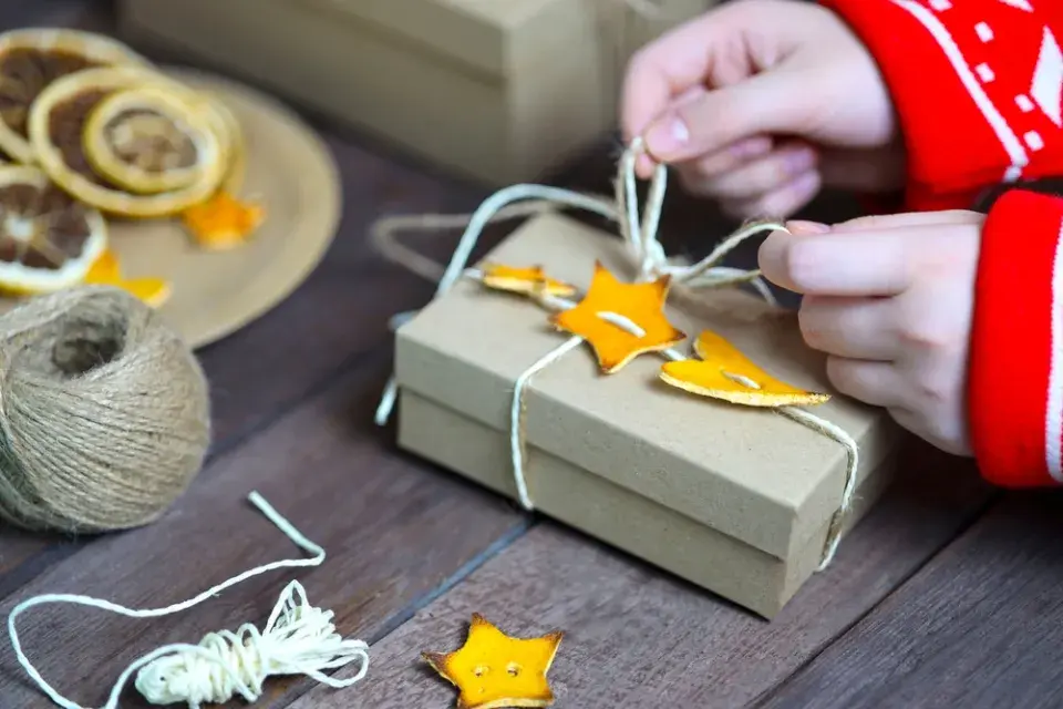 Vánoční dekorace.