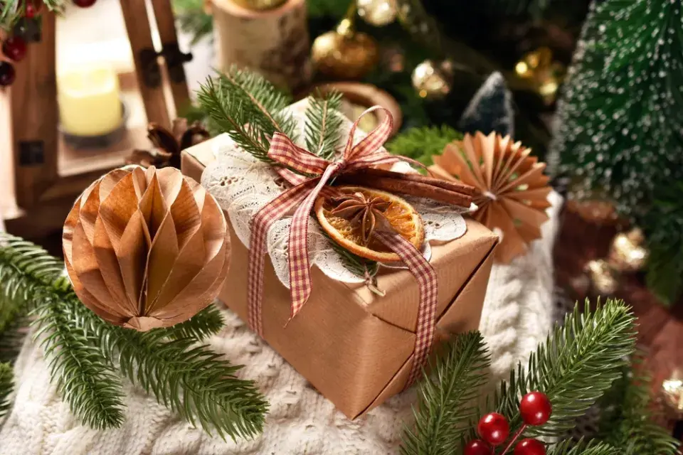 Vánoční dekorace.