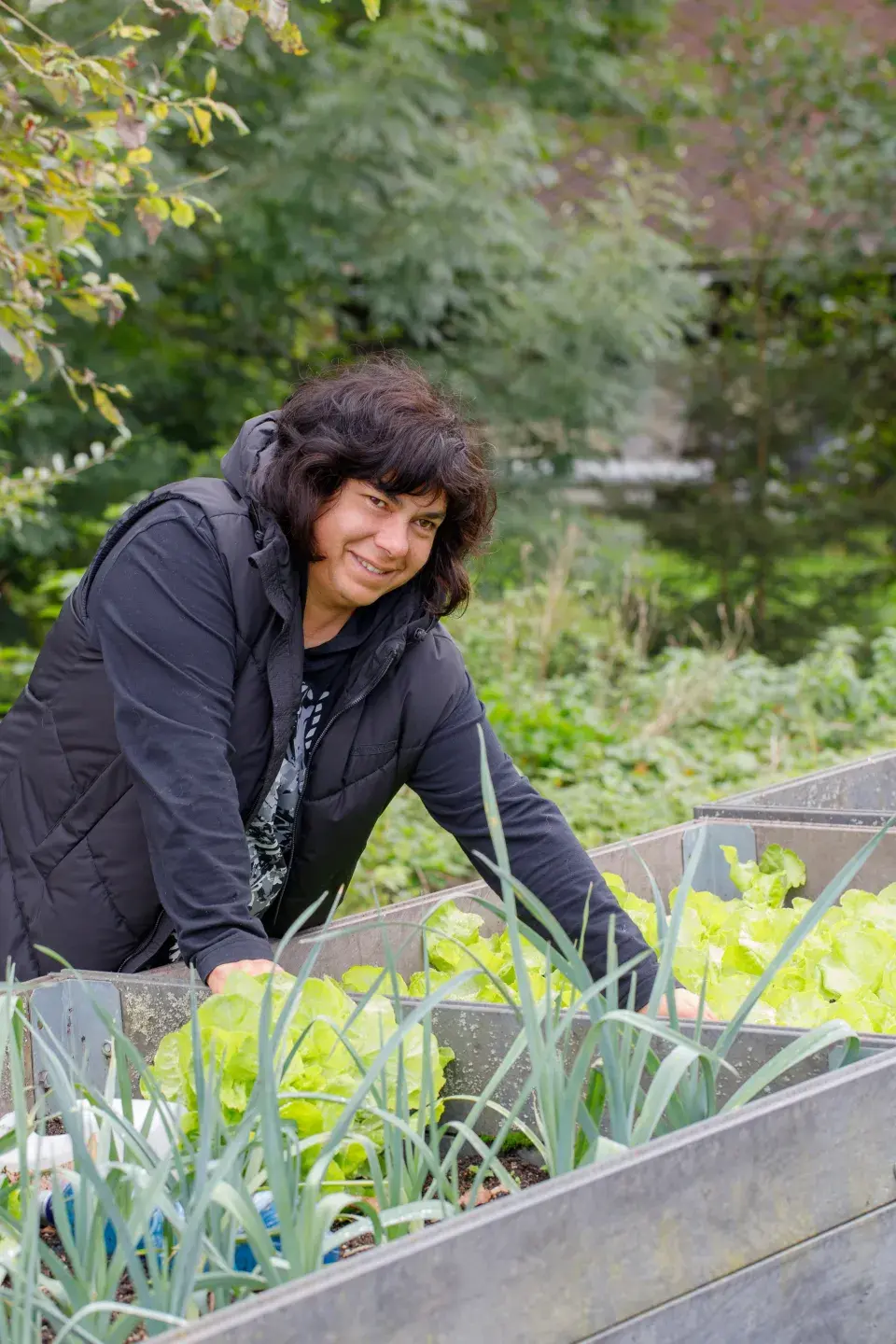 Sazenice a rostliny v zahradě Sdružení Neratov