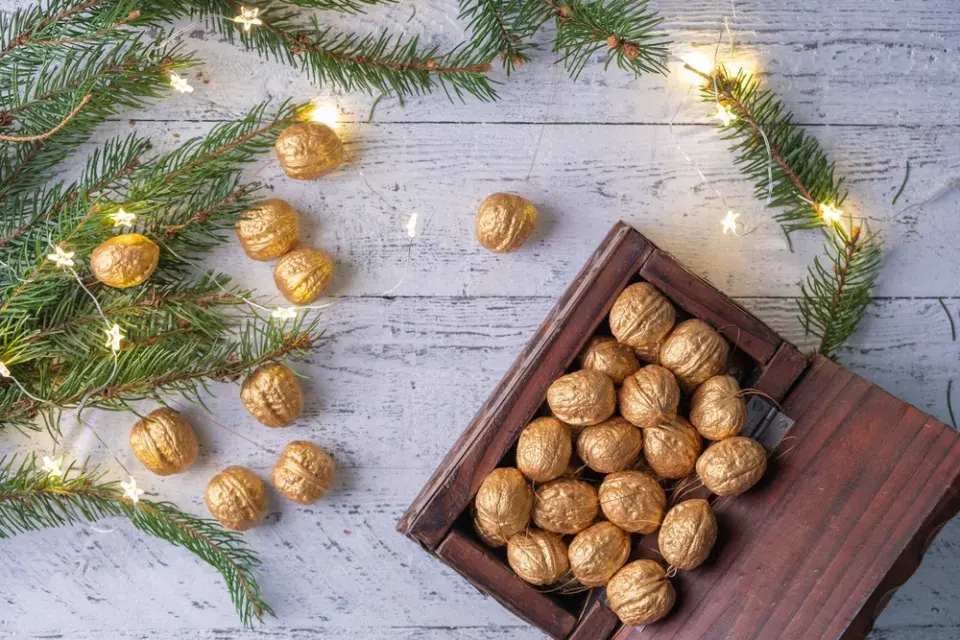 ořechy Vánoce