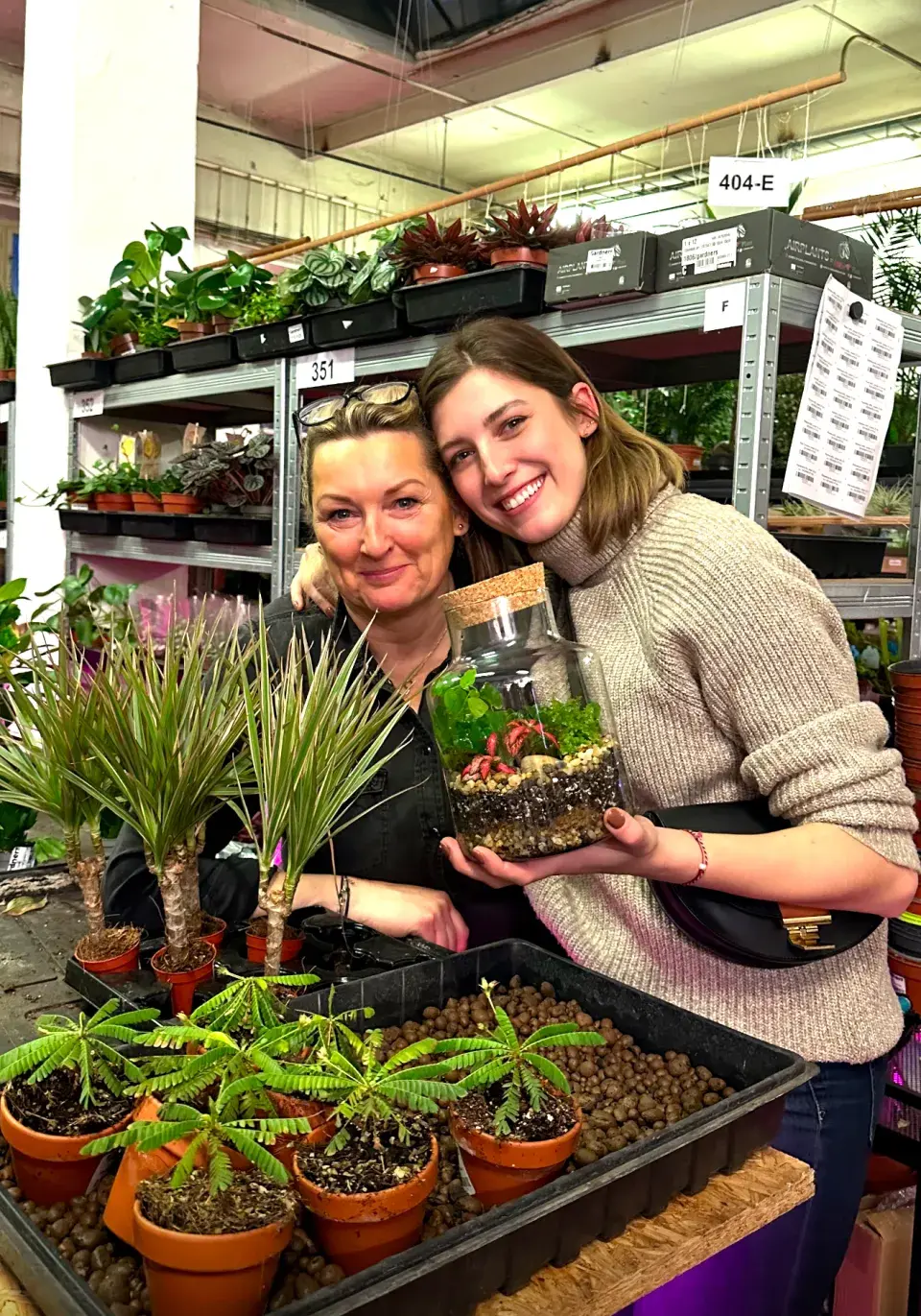 Michaela Říbalová s maminkou