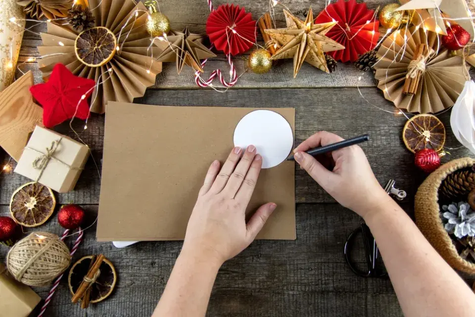 Vánoční dekorace.