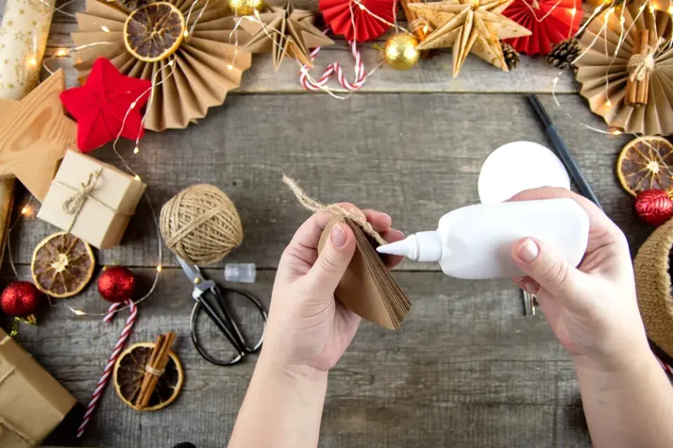 Vánoční dekorace.