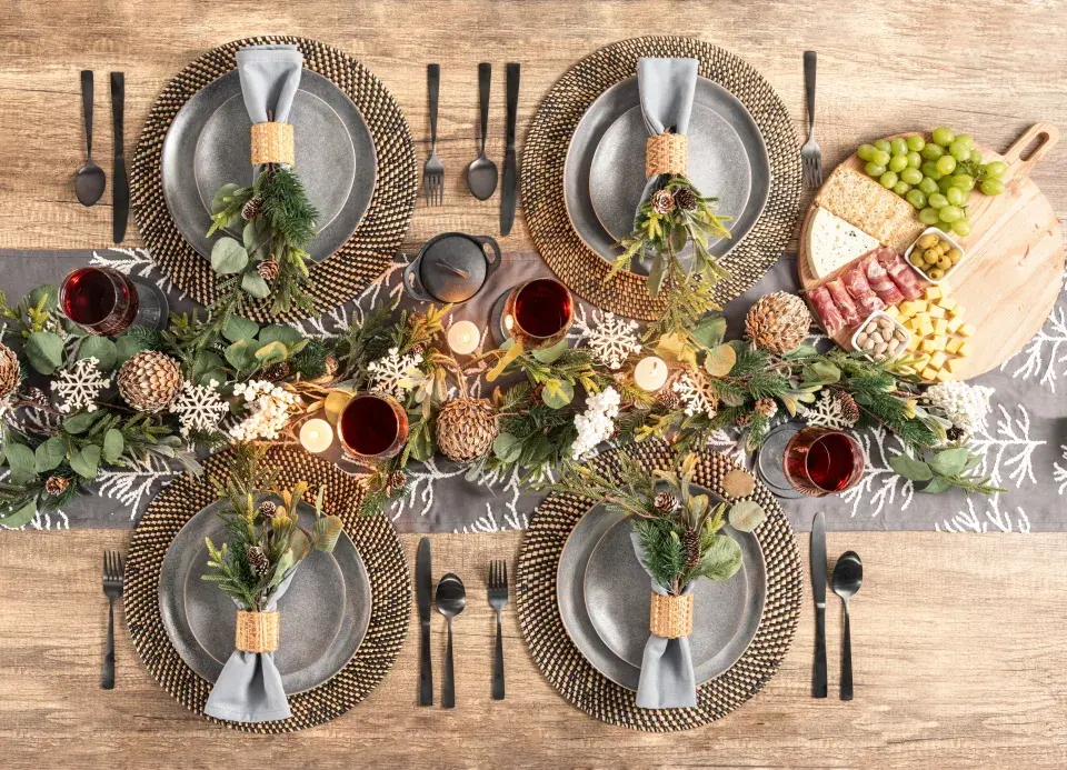 výzdoba pomocí girlandy