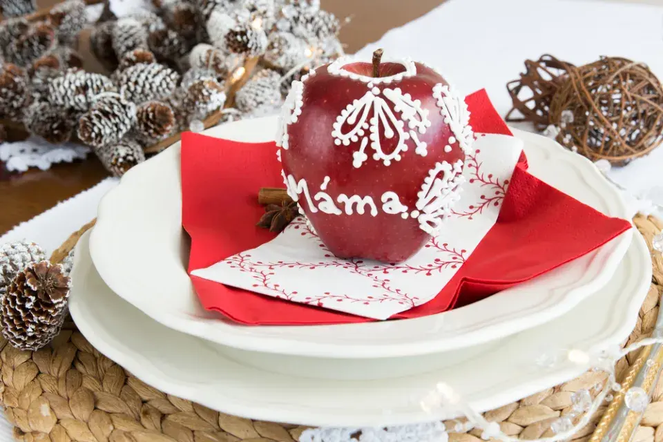 Vánoce jablka
