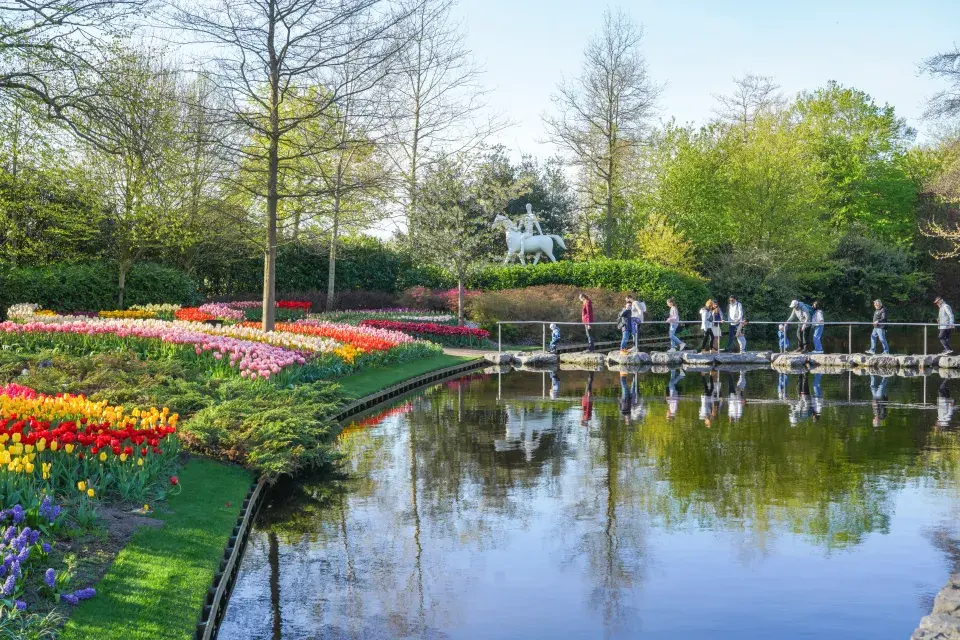 Největší zahrada Evropy park Keukenhof