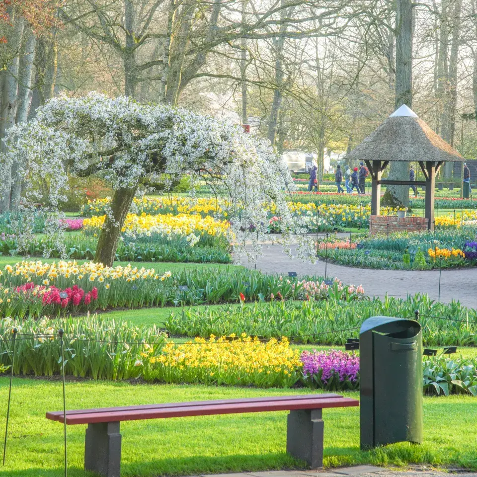 Největší zahrada Evropy park Keukenhof