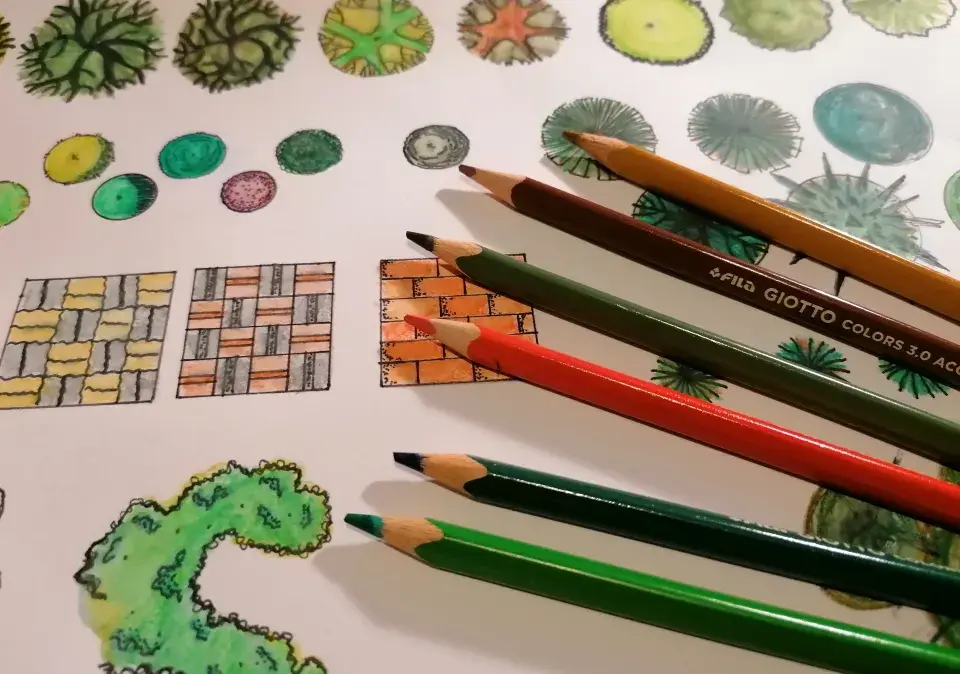 Půdorysné značky a rastry