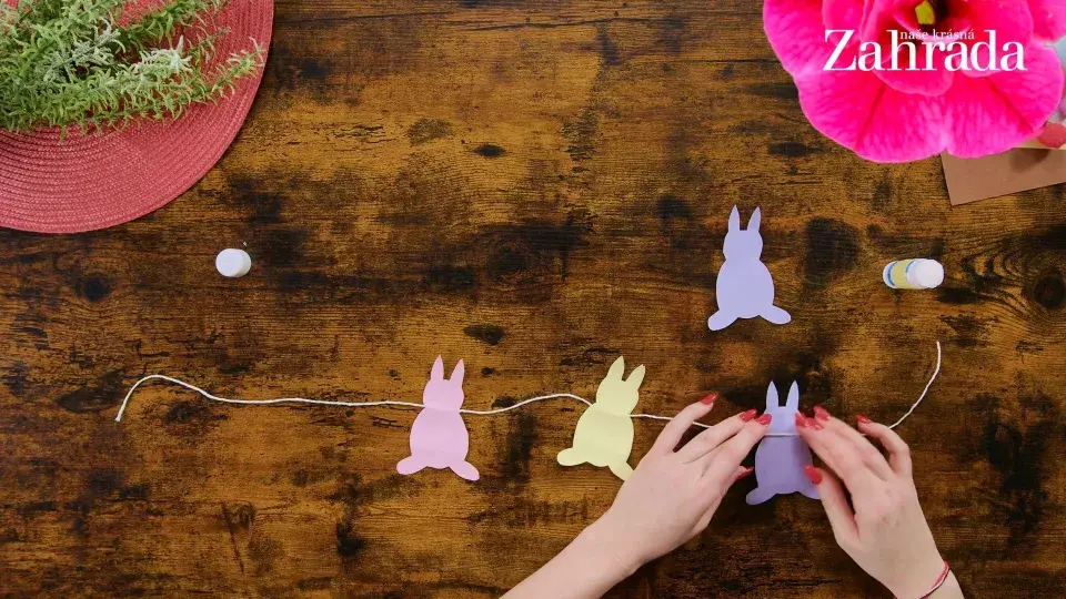 velikonoční girlanda