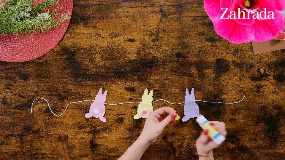 velikonoční girlanda